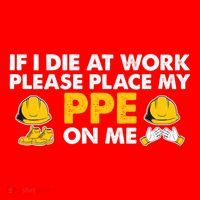 If I Die At Work Please Place My Ppe On Me Funny Electrician Great Gift Santa Hat thumb 1