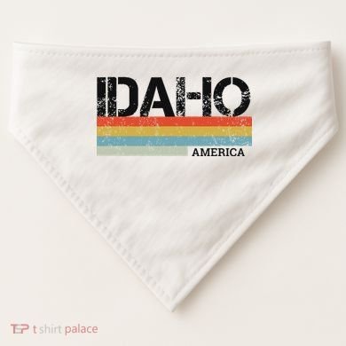 Idaho USA-Made Doggie Bandana