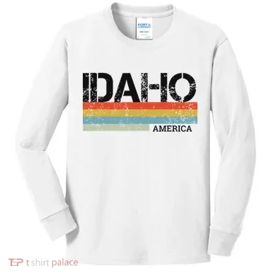 Idaho Kids Long Sleeve Shirt
