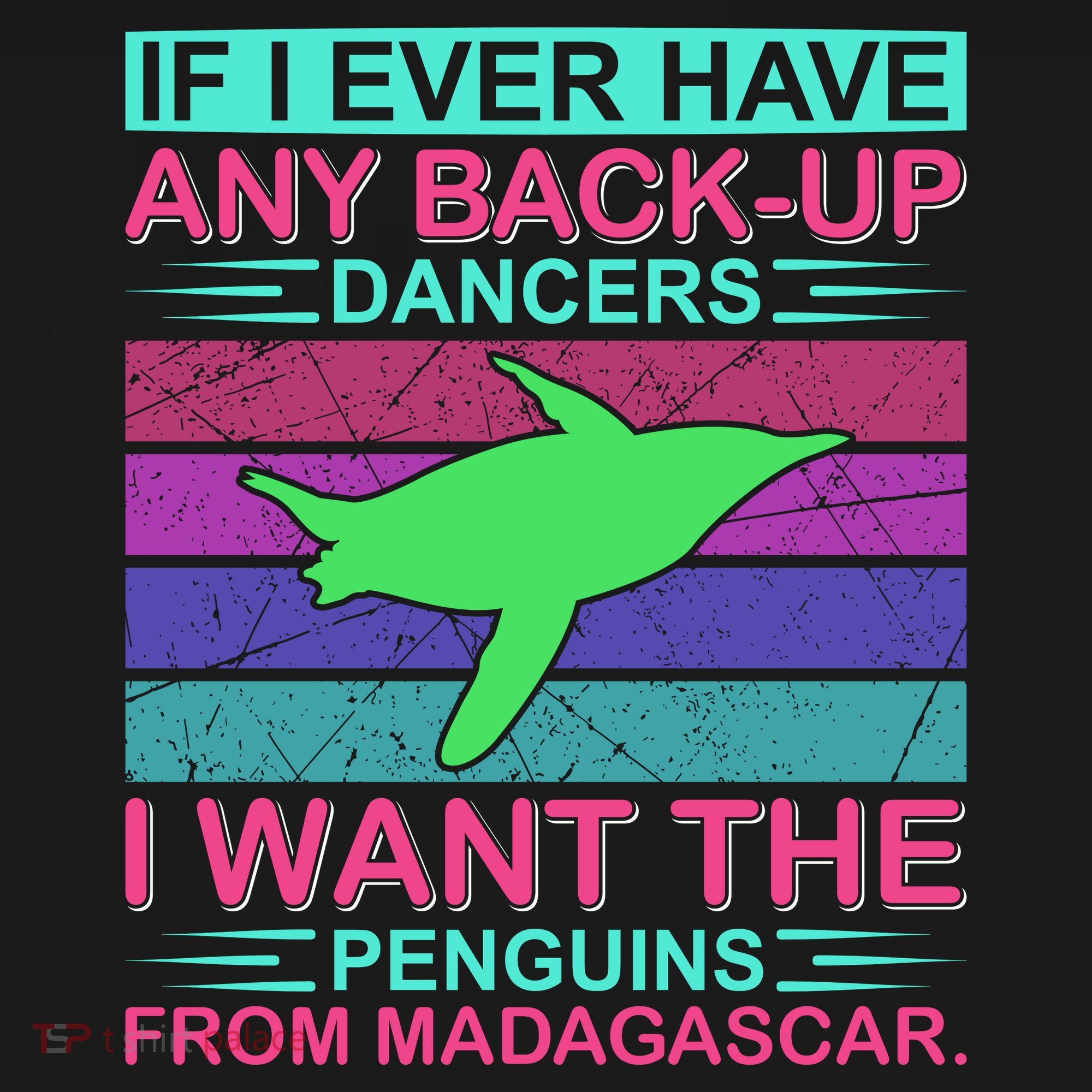 If I Ever Have Any Back Up Dancers I Want The Penguins From Madagascar Mousepad