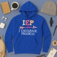 Iep I Encourage Progress Special Education School Teacher Great Gift Hoodie thumb 3