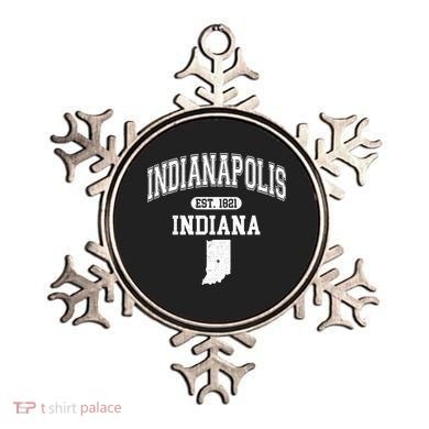 Indianapolis Indiana Est 1821 Varsity Ornament
