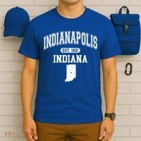 Indianapolis Indiana Est 1821 Varsity T-Shirt thumb 6