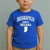 Indianapolis Indiana Est 1821 Varsity Toddler T-Shirt thumb 2