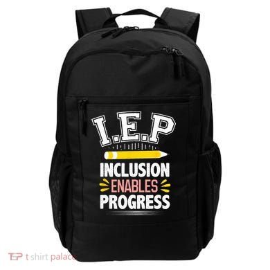 IEP Inclusion Enable Progress Special Education Teacher Backpack