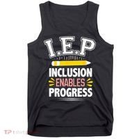 IEP Inclusion Enable Progress Special Education Teacher Tank Top thumb 0