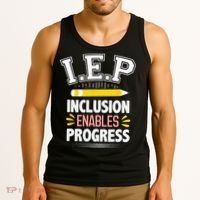 IEP Inclusion Enable Progress Special Education Teacher Tank Top thumb 3