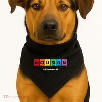 Inclusion Is Elemental USA-Made Doggie Bandana thumb 1