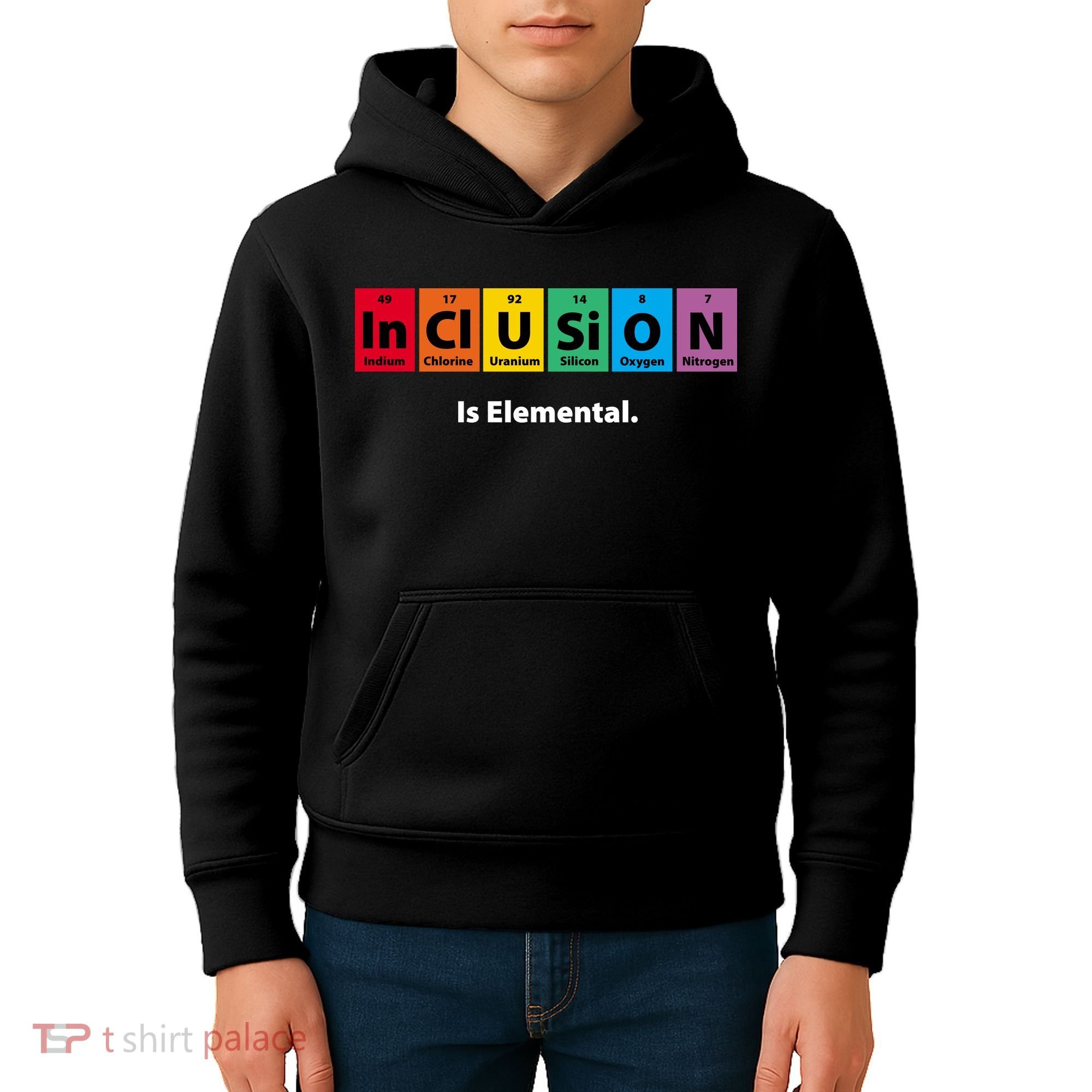 Inclusion Is Elemental Kids Hoodie