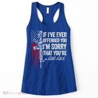 If Ive Ever Offended You Im Sorry American Flag Gift Women's Tank Top thumb 0