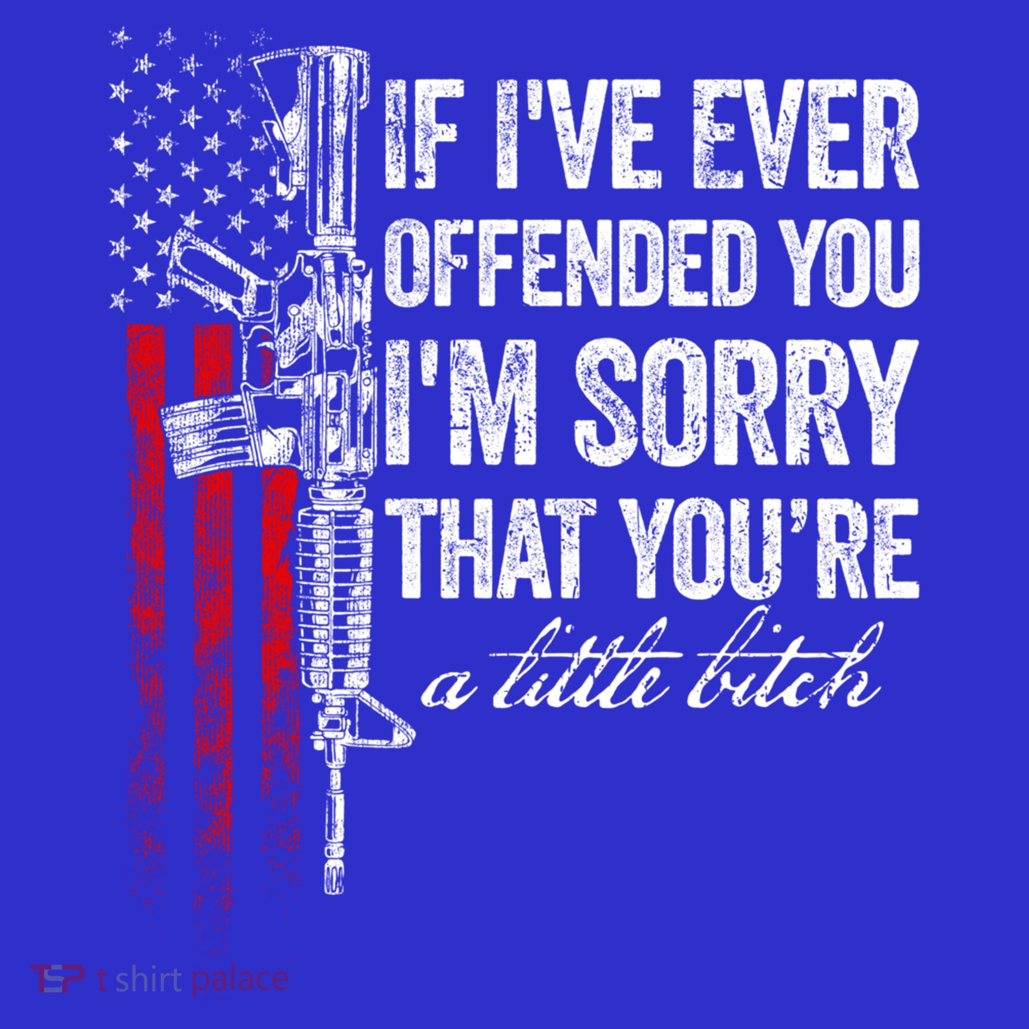 If Ive Ever Offended You Im Sorry American Flag Gift Women's Tank Top