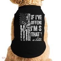 If IVe Ever Offended You IM Sorry American Flag Doggie Tank thumb 0