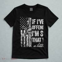 If IVe Ever Offended You IM Sorry American Flag T-Shirt thumb 5