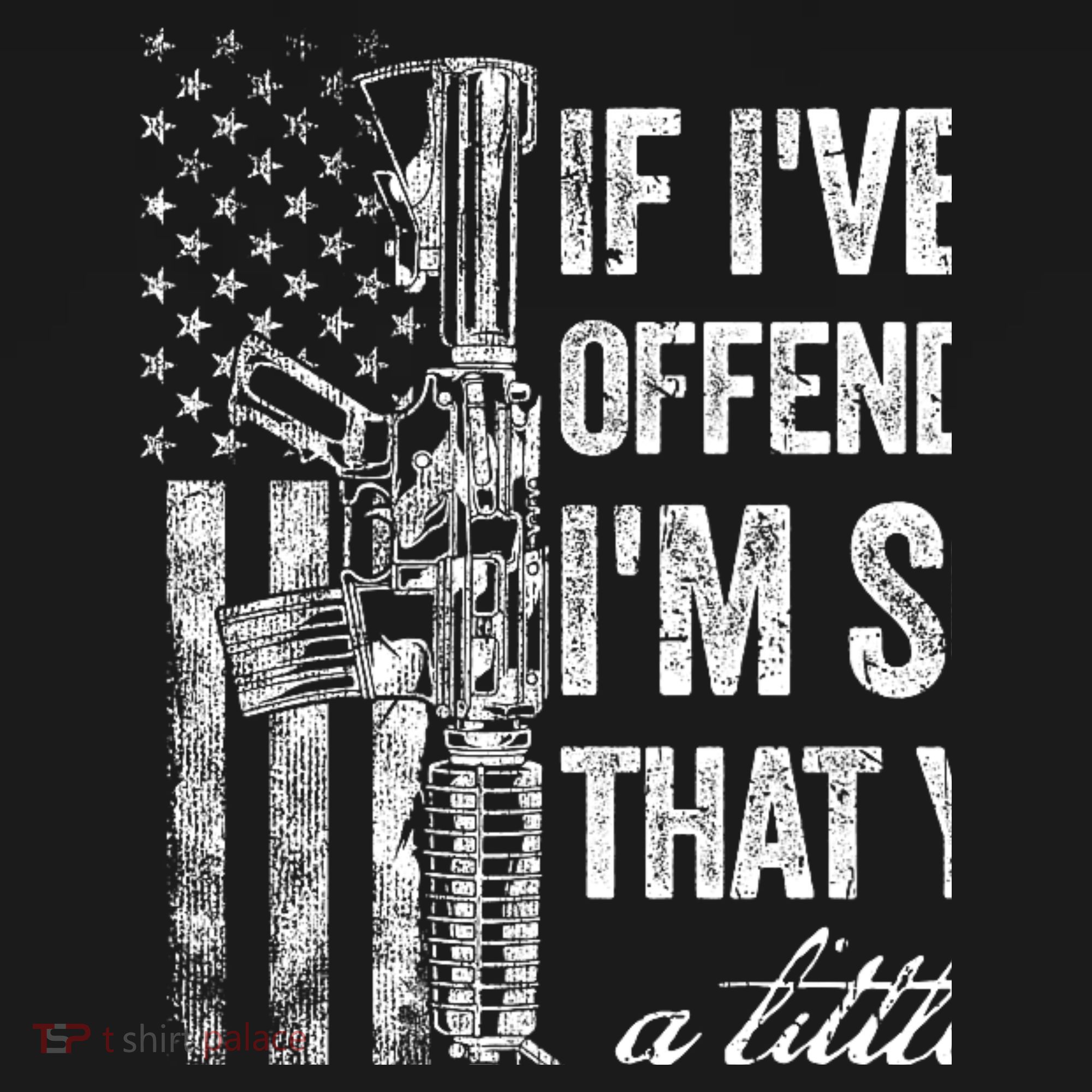If IVe Ever Offended You IM Sorry American Flag Women's Hoodie