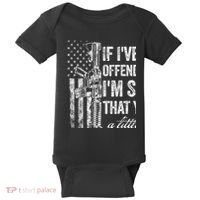 If IVe Ever Offended You IM Sorry American Flag Baby Bodysuit thumb 0