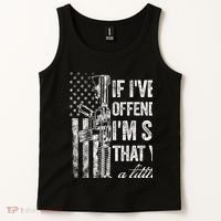 If IVe Ever Offended You IM Sorry American Flag Tank Top thumb 2