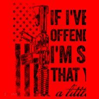 If IVe Ever Offended You IM Sorry American Flag Santa Hat thumb 1