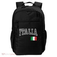 Italia Italian Flag Italy Distressed Backpack thumb 0