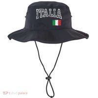 Italia Italian Flag Italy Distressed Bucket Hat thumb 0