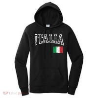 Italia Italian Flag Italy Distressed Women's Hoodie thumb 0