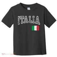 Italia Italian Flag Italy Distressed Toddler T-Shirt thumb 0