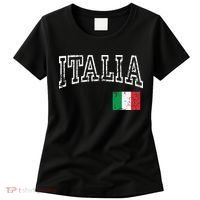 Italia Italian Flag Italy Distressed Women's T-Shirt thumb 0