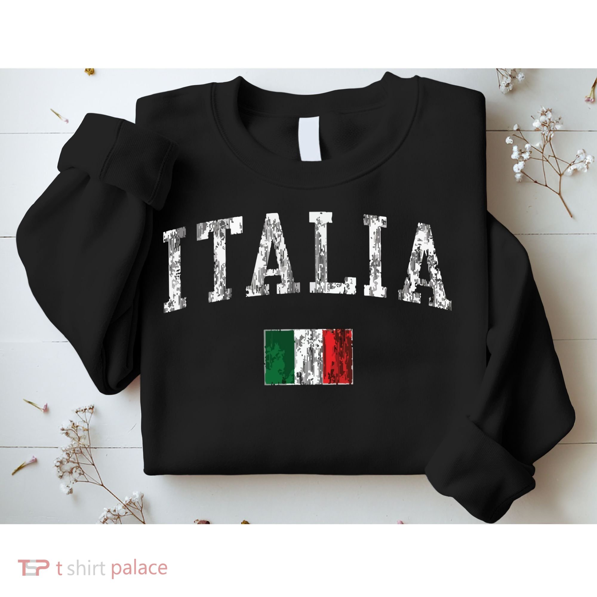 Italia Italian Flag Sports Sweatshirt