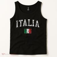 Italia Italian Flag Sports Tank Top thumb 2