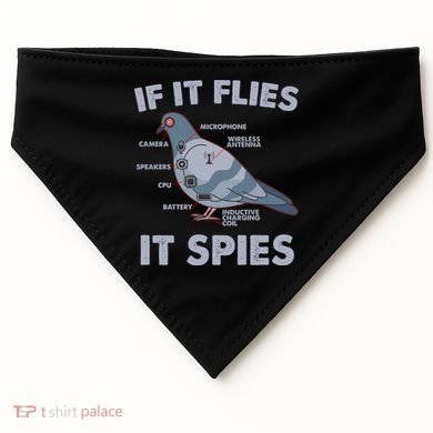 If It Flies It Spies USA-Made Doggie Bandana