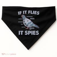 If It Flies It Spies USA-Made Doggie Bandana thumb 0