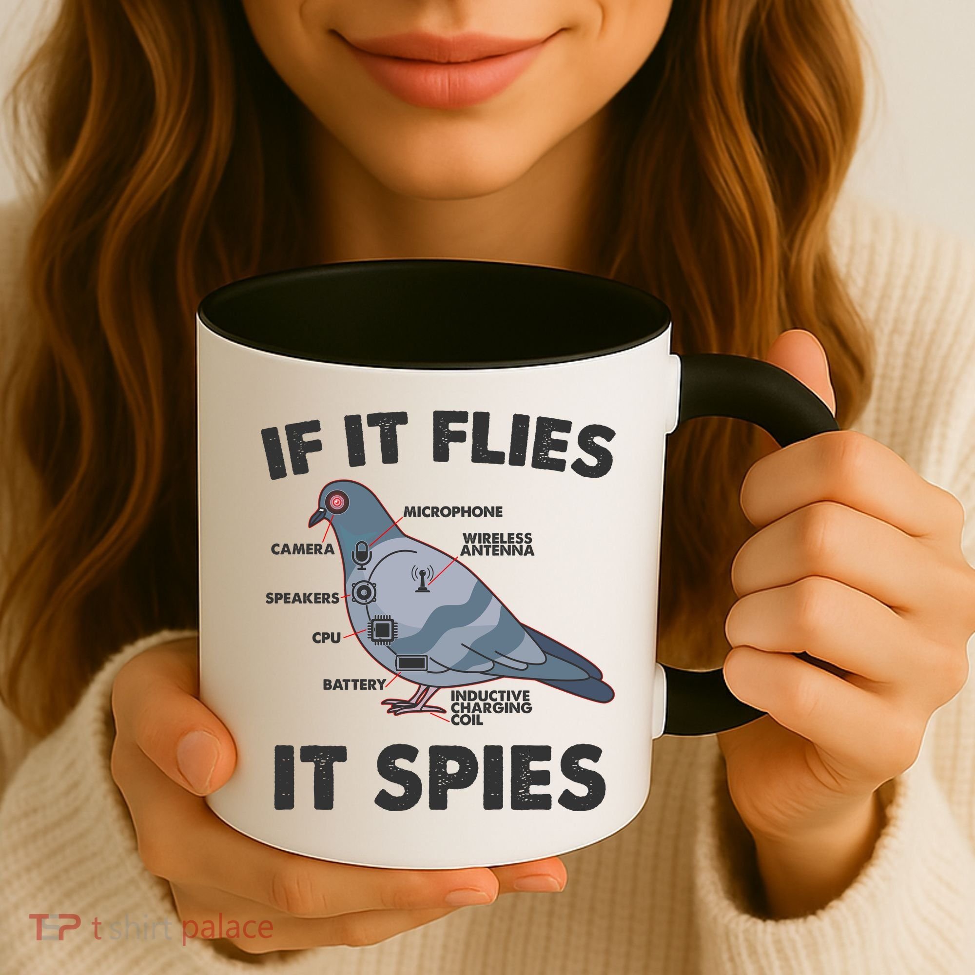 If It Flies It Spies Coffee Mug
