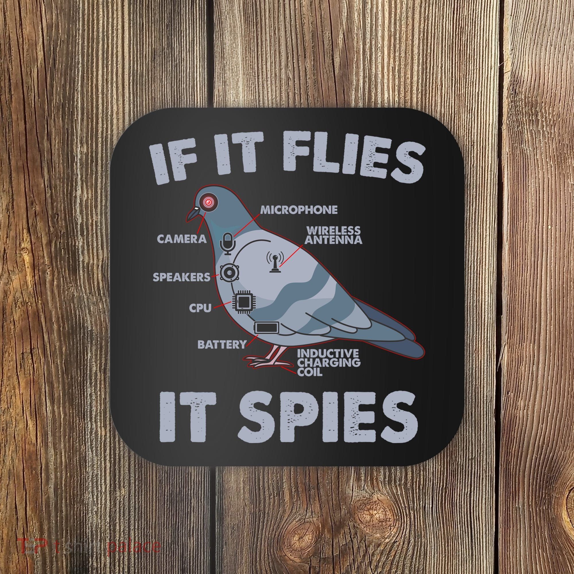 If It Flies It Spies Coaster