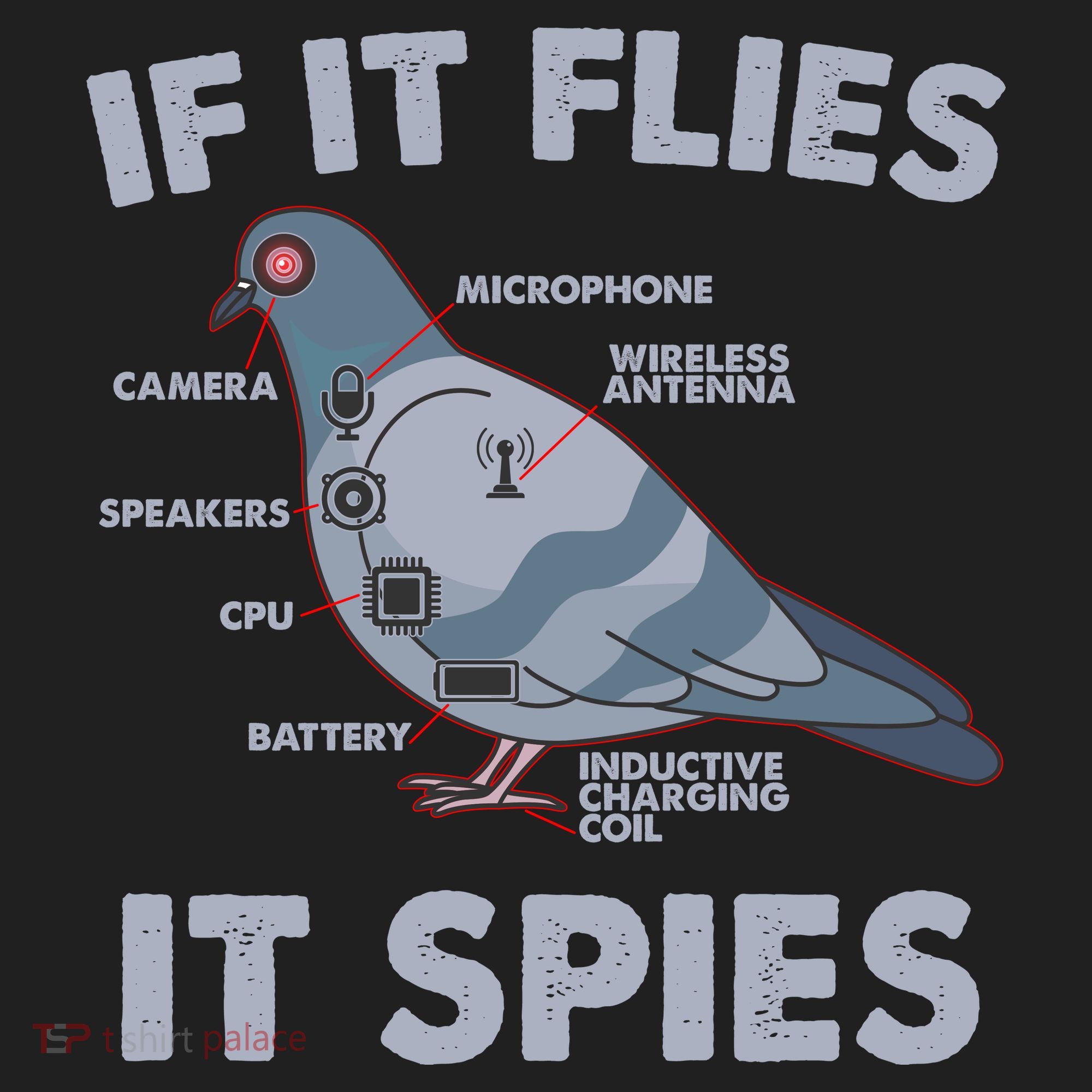 If It Flies It Spies Tumbler