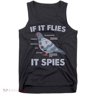 If It Flies It Spies Tank Top