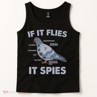 If It Flies It Spies Tank Top thumb 2