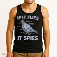 If It Flies It Spies Tank Top thumb 3