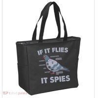 If It Flies It Spies Tote Bag thumb 2