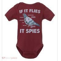 If It Flies It Spies Baby Bodysuit thumb 0