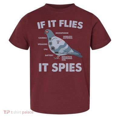 If It Flies It Spies Toddler T-Shirt