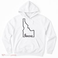 Idaho Iowa Funny Geography Mix Up Joke Idawa State Pride Hoodie thumb 0