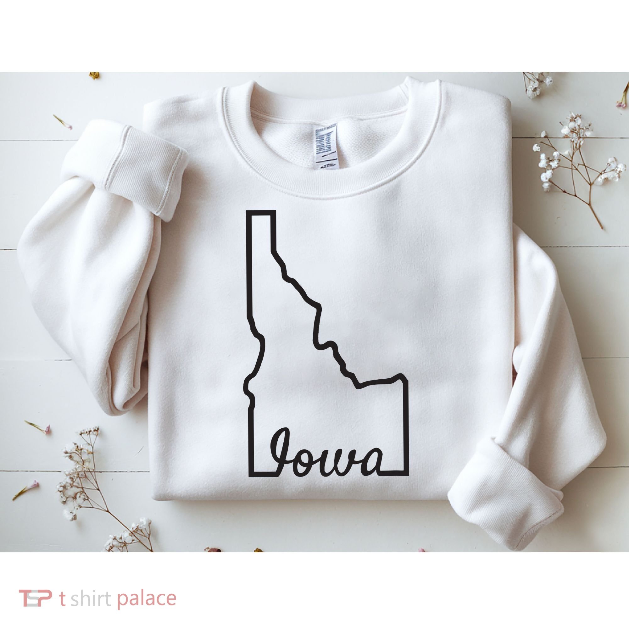 Idaho Iowa Funny Geography Mix Up Joke Idawa State Pride Sweatshirt