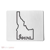 Idaho Iowa Funny Geography Mix Up Joke Idawa State Pride Mousepad thumb 0