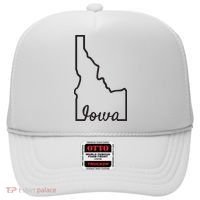 Idaho Iowa Funny Geography Mix Up Joke Idawa State Pride Hat thumb 0