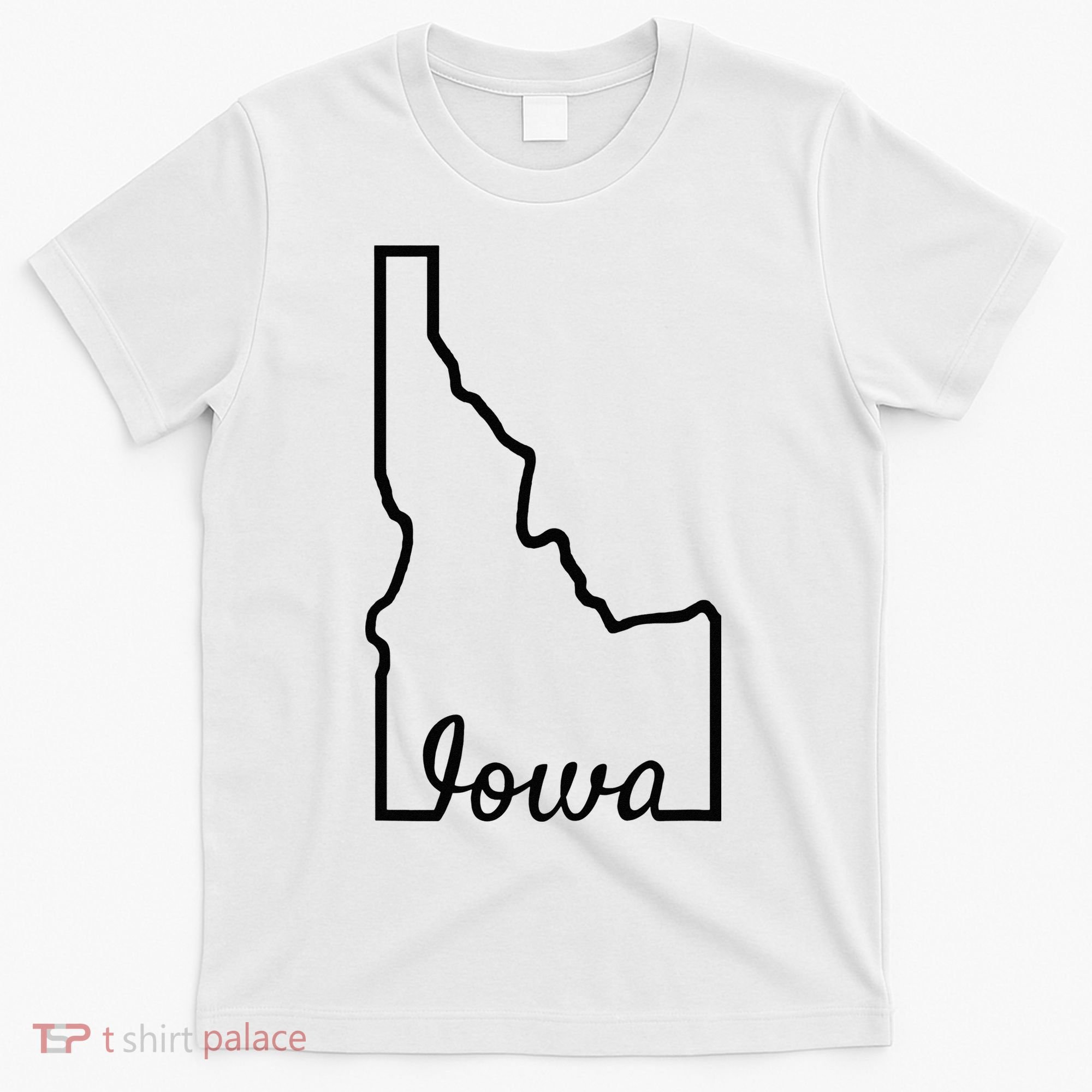 Idaho Iowa Funny Geography Mix Up Joke Idawa State Pride T-Shirt
