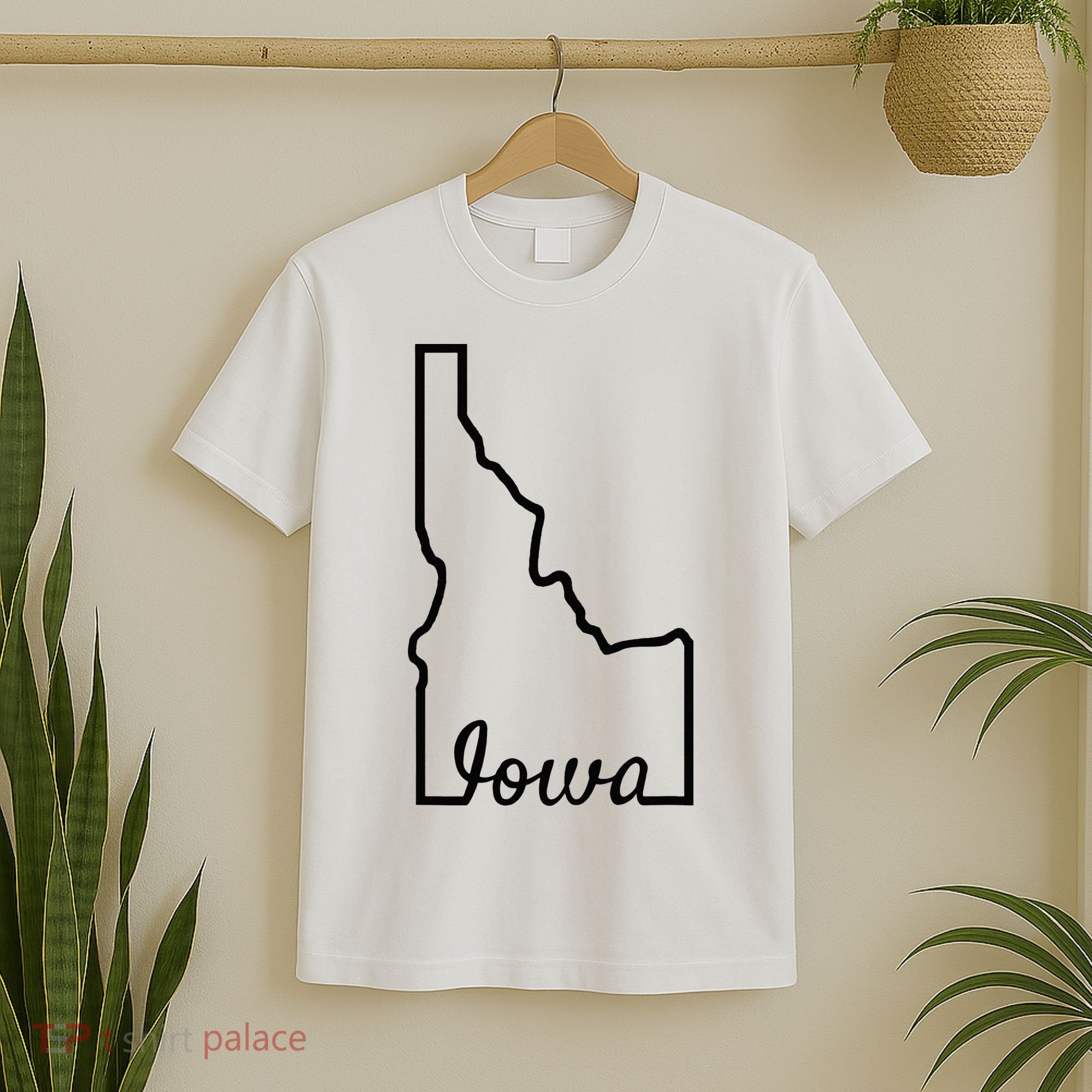 Idaho Iowa Funny Geography Mix Up Joke Idawa State Pride T-Shirt