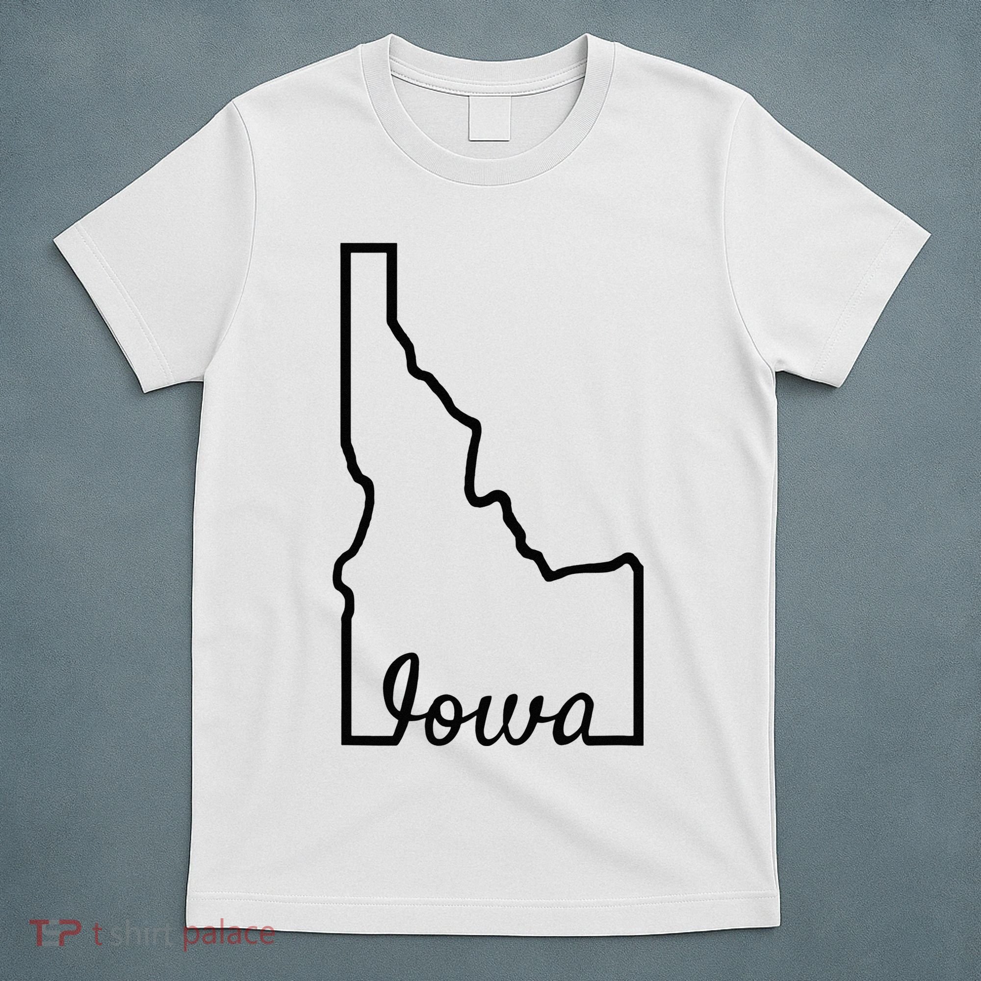 Idaho Iowa Funny Geography Mix Up Joke Idawa State Pride T-Shirt