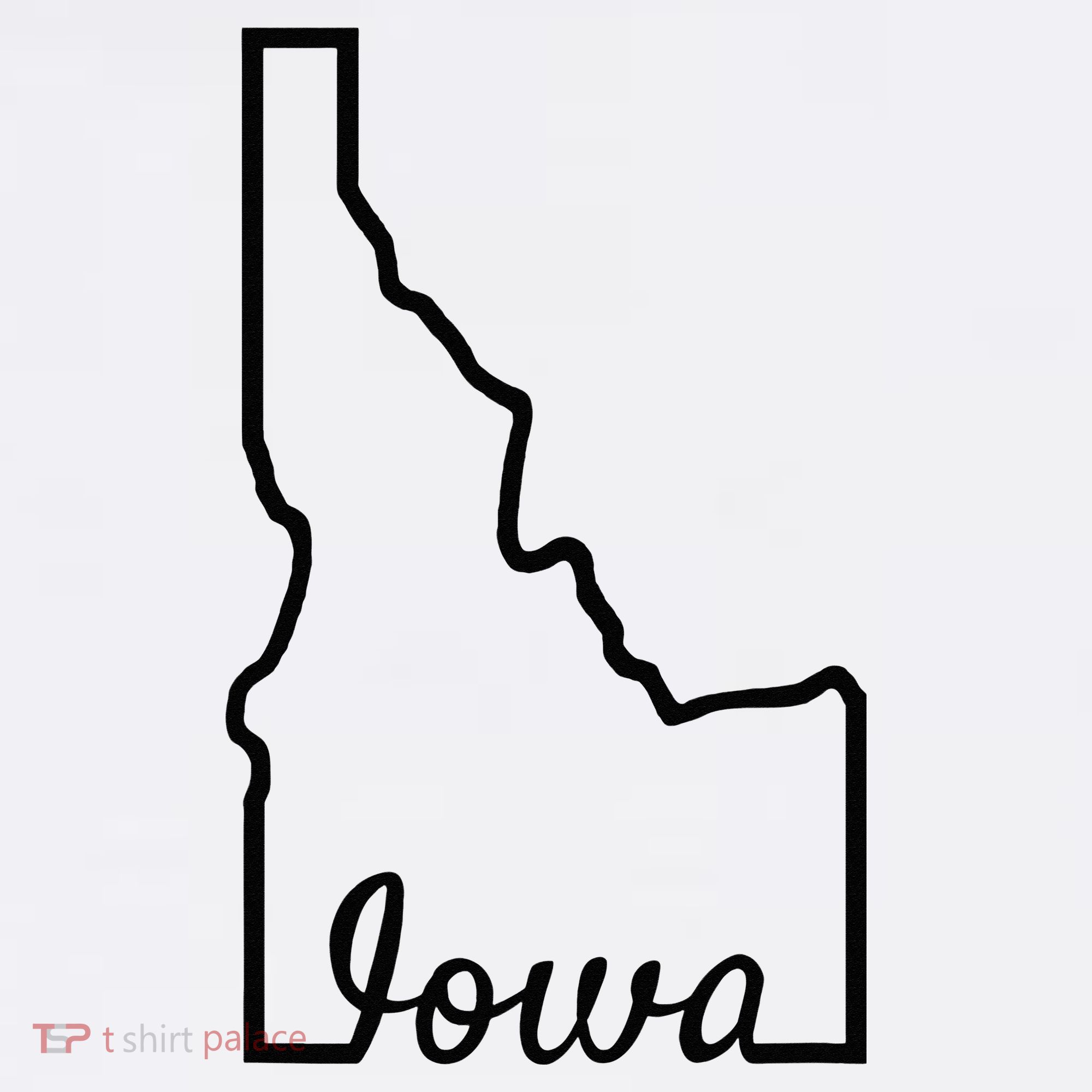 Idaho Iowa Funny Geography Mix Up Joke Idawa State Pride Mousepad