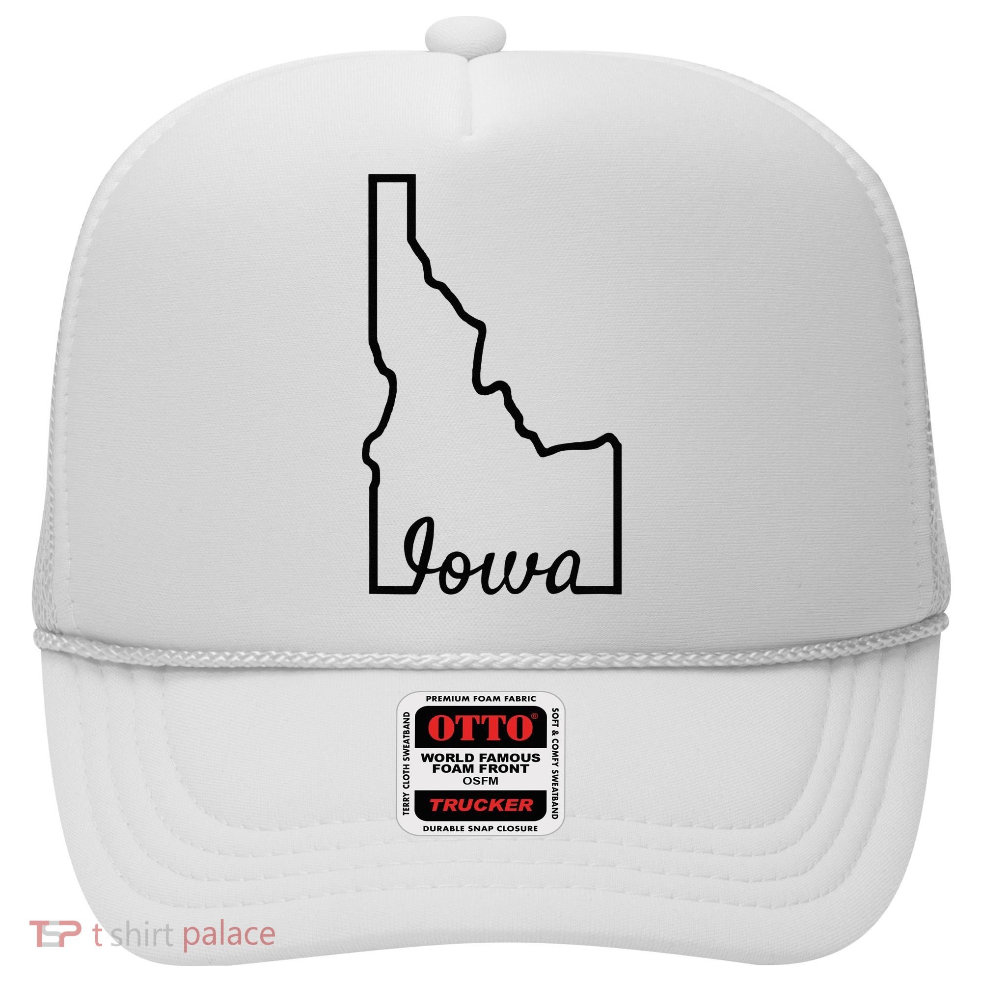Idaho Iowa Funny Geography Mix Up Joke Idawa State Pride Hat