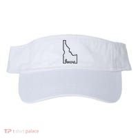 Idaho Iowa Funny Geography Mix Up Joke Idawa State Pride Visor thumb 0