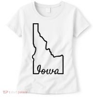 Idaho Iowa Funny Geography Mix Up Joke Idawa State Pride Women's T-Shirt thumb 0